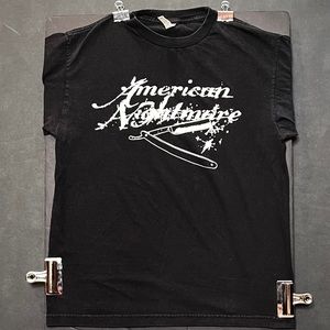 American Nightmare - straight razor band t-shirt